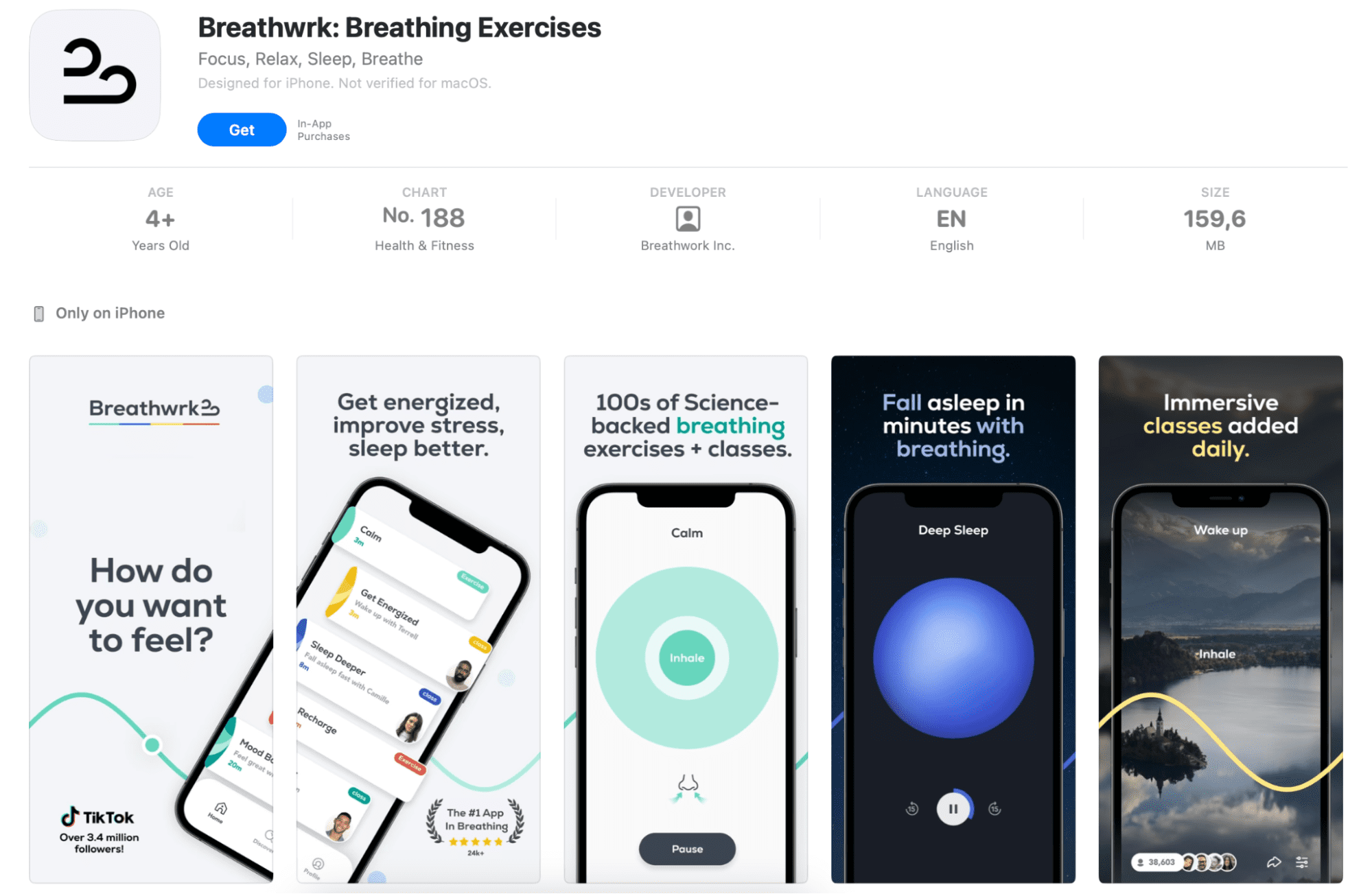 Breathwrk app
