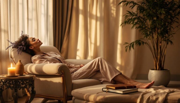 A serene setting highlights how hypnotherapy can improve career potential.